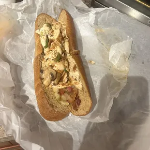 Chicken Philly bomb