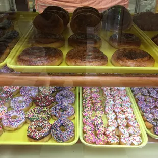 a variety of doughnuts