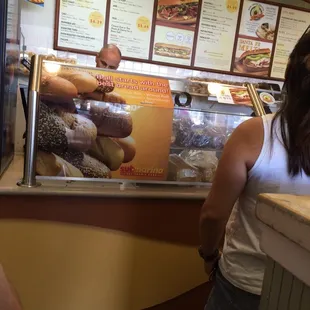 bagels, interior