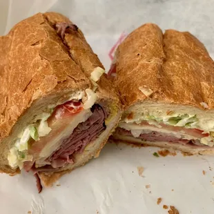 (#S5) Roast Beef Sub (Center)