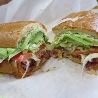 G4. Avocado, Pastrami and Swiss Cheese Sub