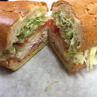 G9. Turkey, Ham and Swiss Cheese Sub