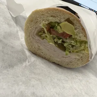 Avocado Turkey and Cheese Sub