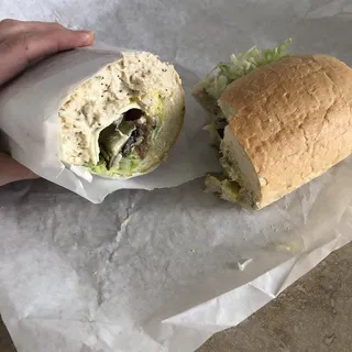 Avocado Albacore Tuna and Cheese Sub