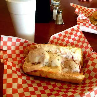 Meatball Sub Sandwich