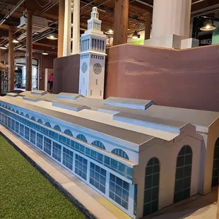 a model of a building