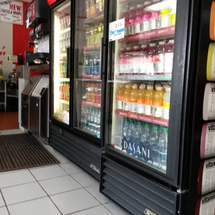 the inside of a grocery store