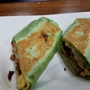 Great vegie sandwich for breakfast