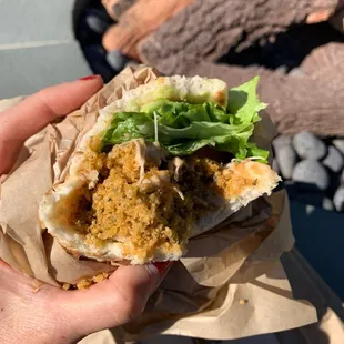 The Steve Jobs Vegan Sub and Pita