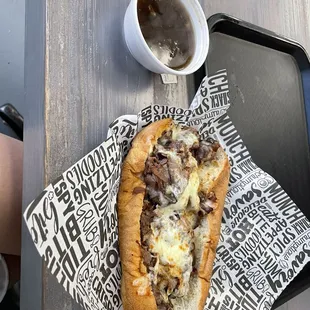 French dip sandwich