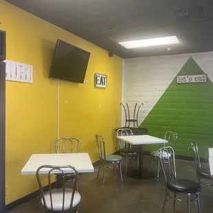 Indoor seating