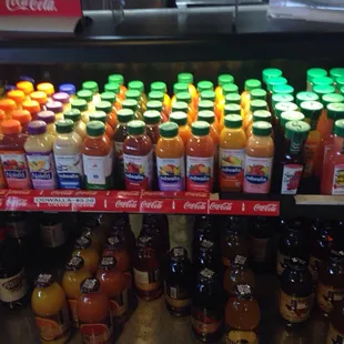 Great fresh juice selection too!