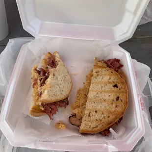 Reuben sandwich