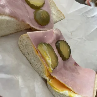Ham and cheese