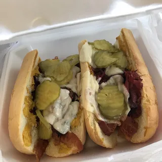 Pastrami, Bacon and Cheese Sub