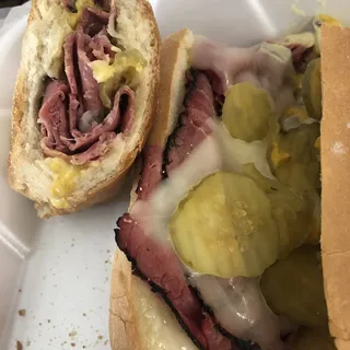 Pastrami and Cheese Sub