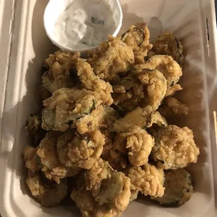 Fried pickles