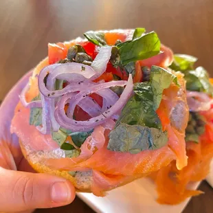 Lox Bagel