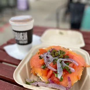 Lox Bagel Breakfast