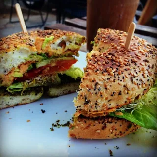 Vegan Bagel Breakfast