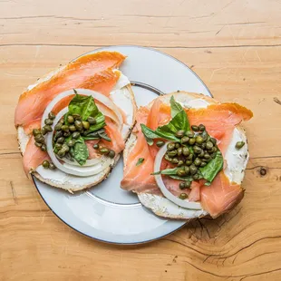 Best menu item here... Lox Bagel