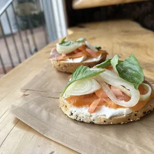 Lox bagel!