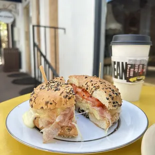 food, bagels, bagel