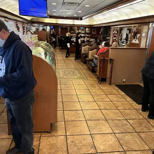 a man wearing a face mask