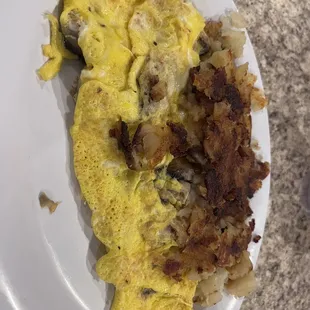 Mushroom Omelette