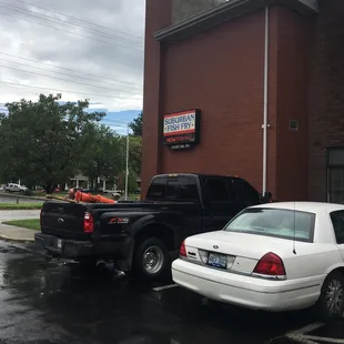 outside, sushi and sashimi