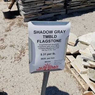 Choosing stones for the pond project.