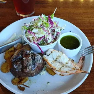 Fajita steak and shrimp