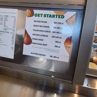 a counter with a lot of chips on it