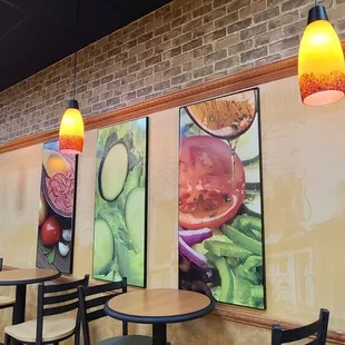 interior, oysters and mussels