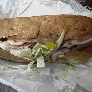 #11 Subway club 6 inch