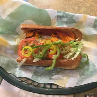 BMT on wheat with Creamy Sriracha sauce