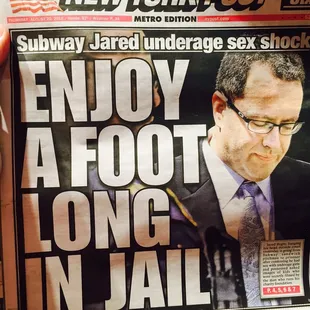 the front page of the new york post