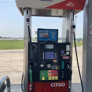 fuel dispenser featuring both diesel fuel and gasoline