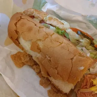 And here's the condition of the Cold Cut Combo.