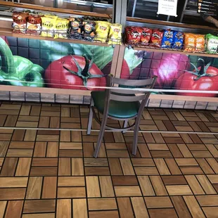 Barrier thanks to Covid-19...