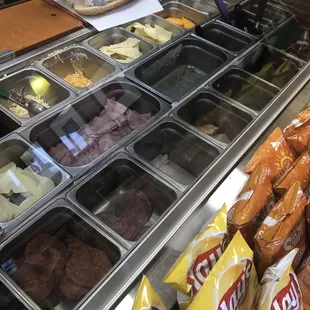 sandwiches, interior
