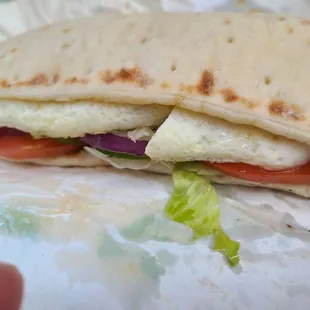 Bacon, Egg, Cheese flatbread