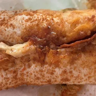 New Fiery meatball sub on ghost pepper bread