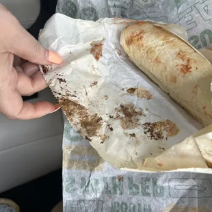 burritos and wraps, food