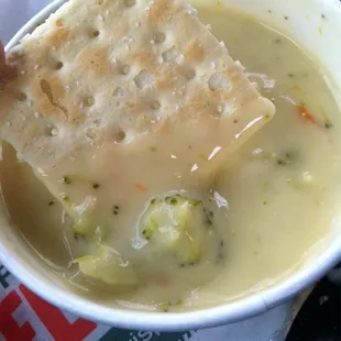 Gotta get that cracker in there...