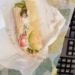 So messy and smashed.