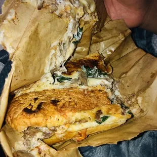 Wtf is this Steak &amp; Cheese Melt