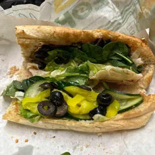 My sandwich with no cheese and no condiments...