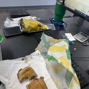 My boss's lunch