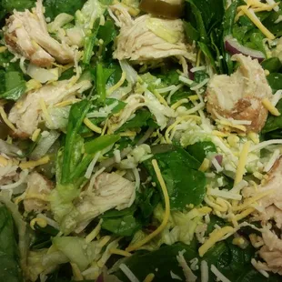 Love the rotisserie chicken chopped salad